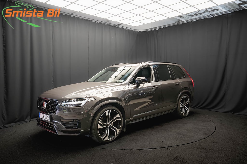 Volvo XC90 Recharge T8 AWD ULTIMATE DARK 7-sits B&W LUFT DRAG MOMS