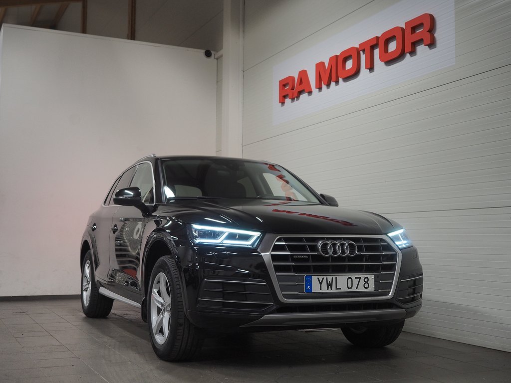 Audi Q5 2.0 TDI 190hk Quattro |Drag|D-värm|Cockpit|Navi| 