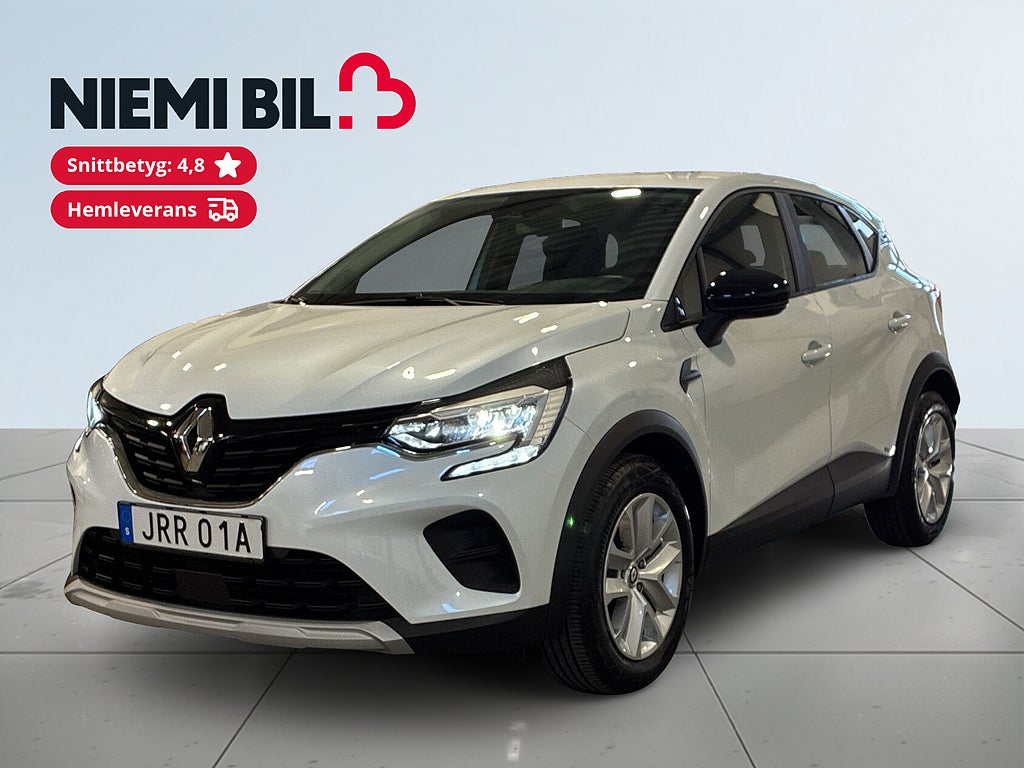 Renault Captur 1.0 TCe Farthållare ISOFIX Kamkedja Psens Lågmilad S&V