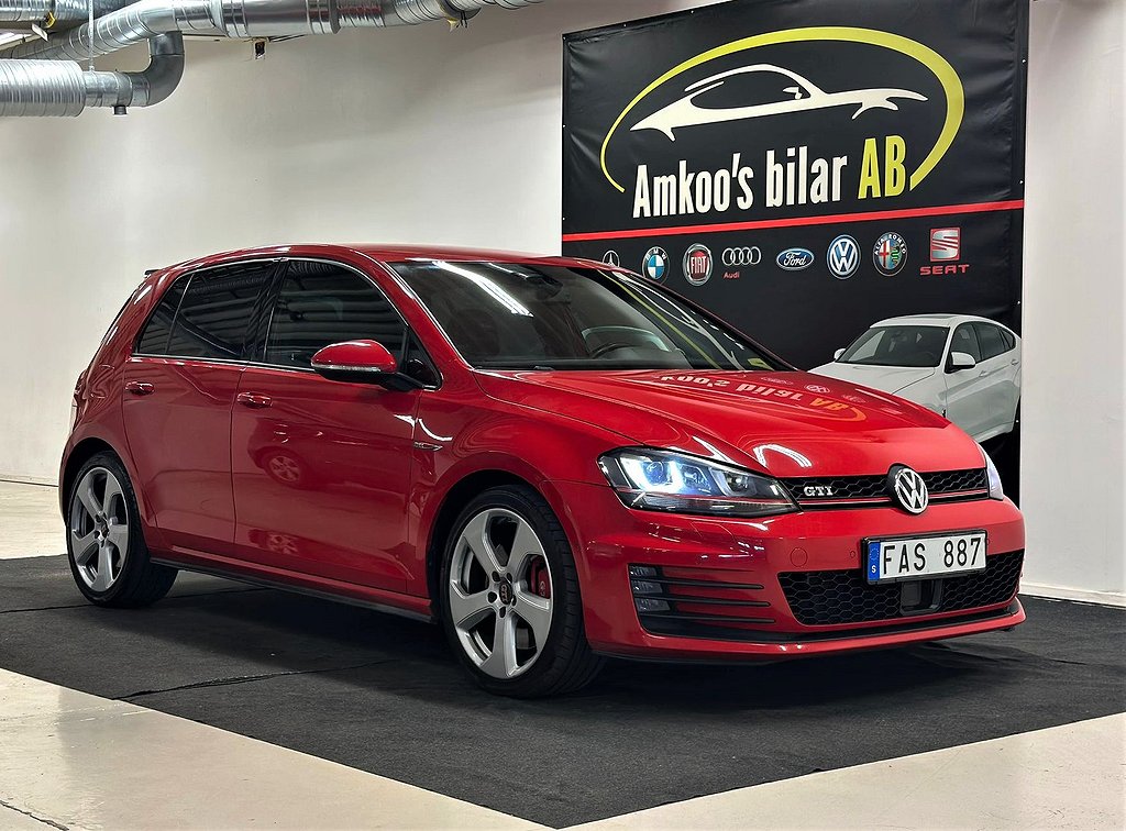 Volkswagen Golf 5-dörrars GTI Performance Driver assist Euro 6