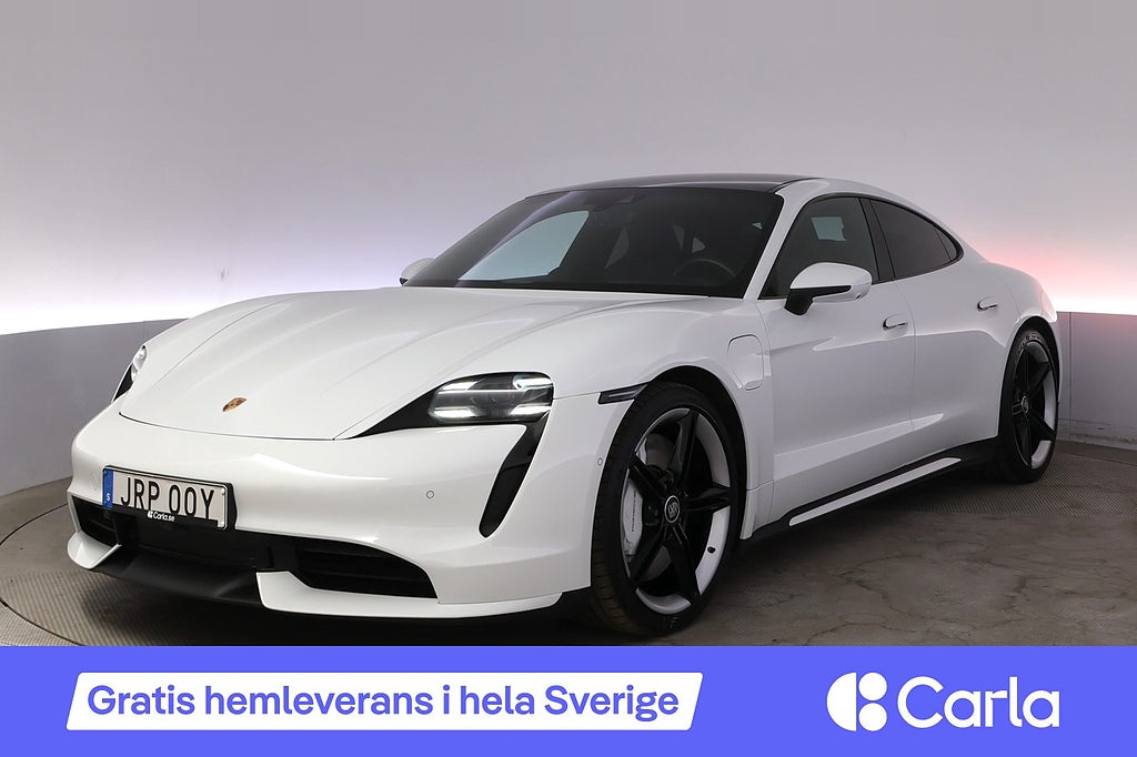 Porsche Taycan Turbo Pano Sport Chrono Elstol Bose 360 BLIS