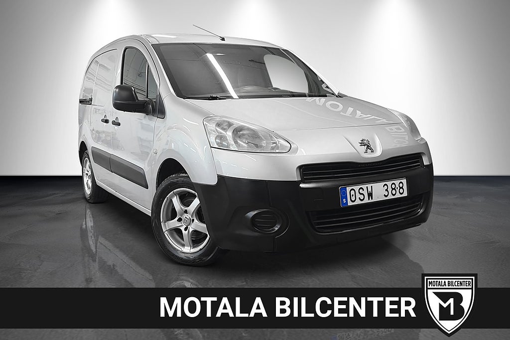 Peugeot Partner Skåpbil 1.6 HDi Euro 5. Webasto dieselvärmare