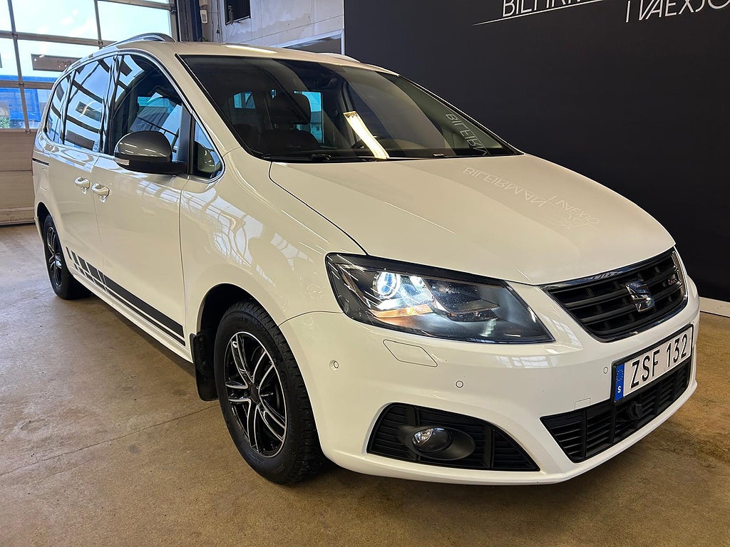 Seat Alhambra 2,0TDI Aut 4Drive 4x4 FR-Line 7-sits /P-Värm