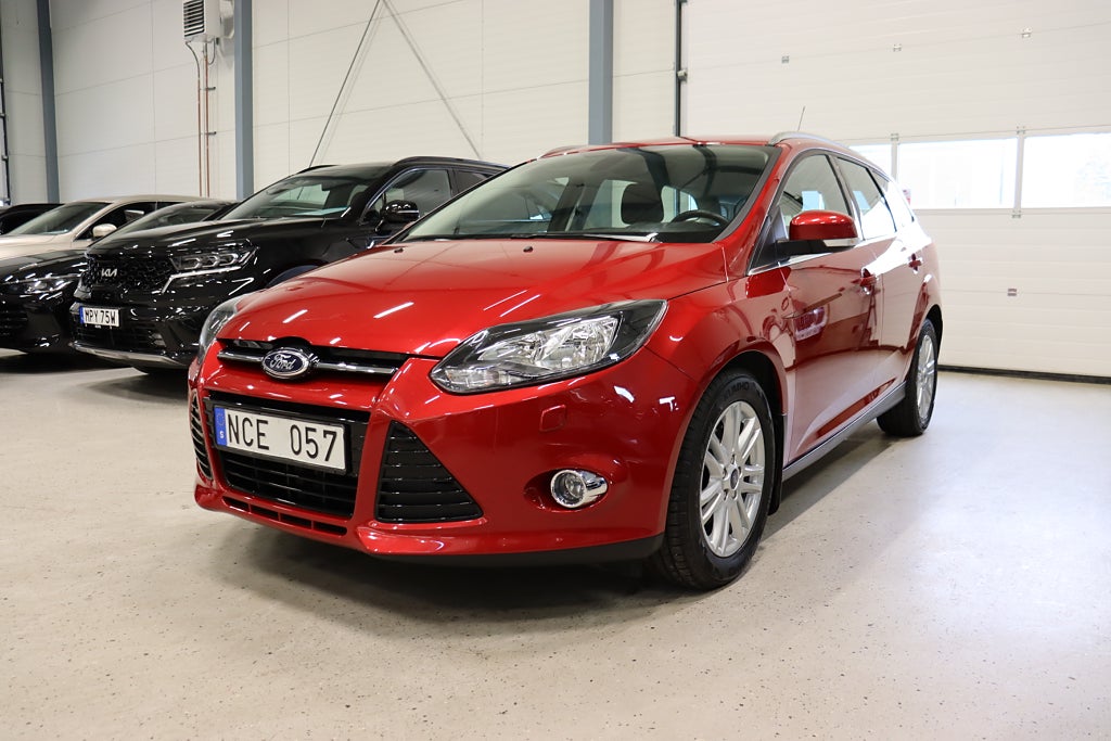 Ford Focus Kombi 1.0 EcoBoost Titanium 1-Ägare Drag 125hk