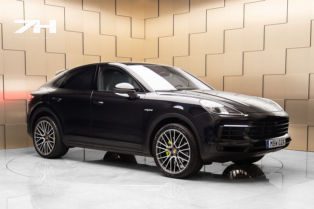 Porsche Cayenne E-Hybrid Coupé / Bose / 18-väg / Pano / Ad Farthållare