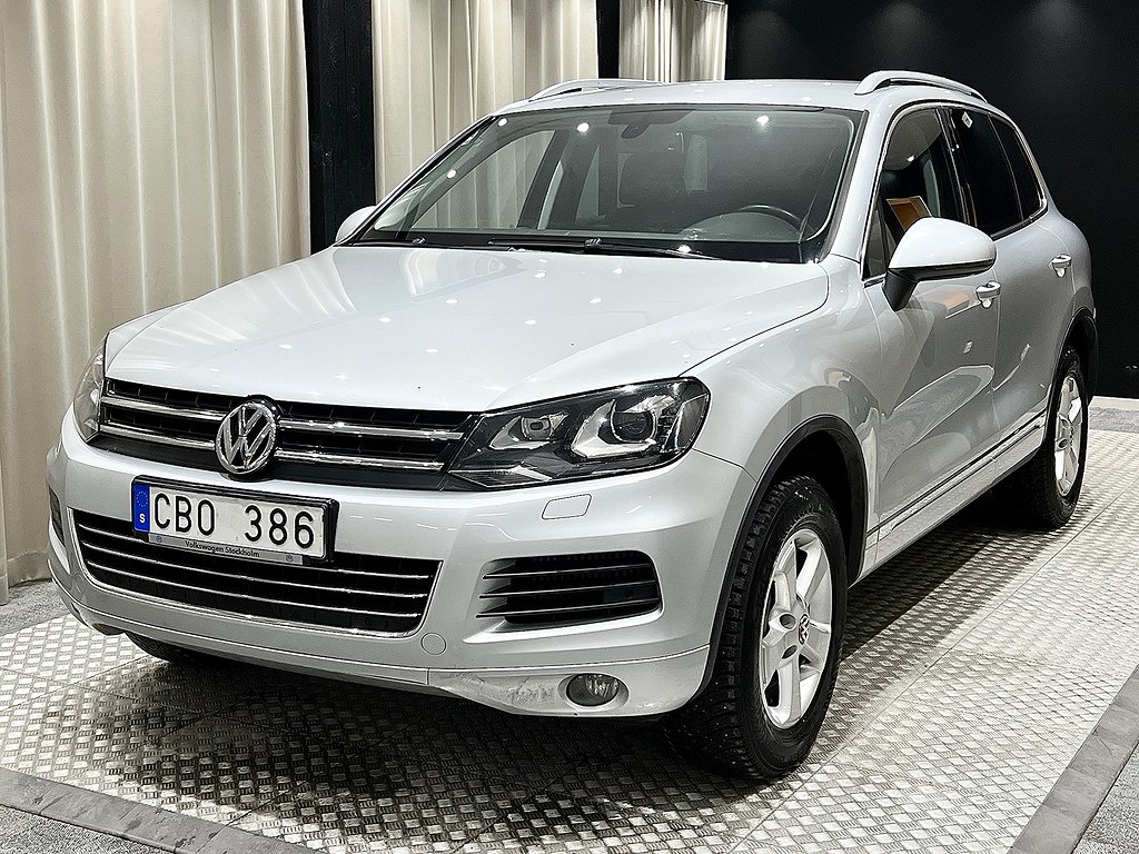 Volkswagen Touareg V6 TDI 4Motion Skinn Drag Fullservad 