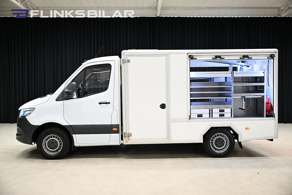 Mercedes-Benz Sprinter 316 Servicebil|Aluca-Inredning|Påbyggnad|Webasto|Moms