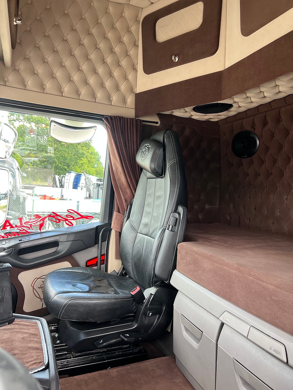Scania R500 6x2 Dragbil Retarder, Klädd hytt, Full Boggie
