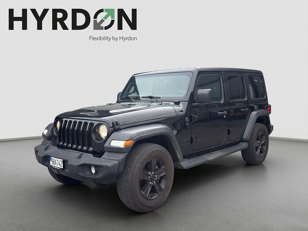 Jeep Wrangler Unlimited 3.6 V6 4WD - Nyskick - Garanti 12m inkluderad