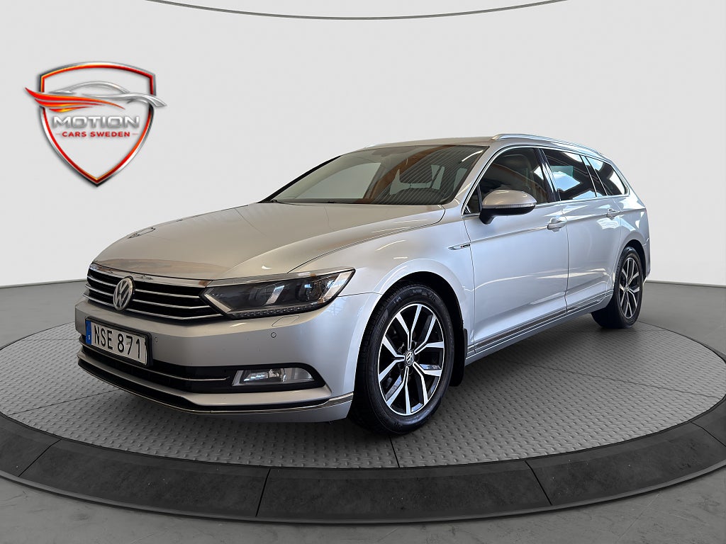 Volkswagen Passat 2.0 TDI 4M 2 Ägare Kamera Drag Värmare Skinn Keyless