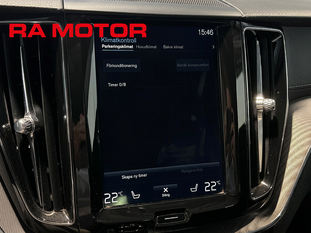 Volvo XC60 T5 250hk R-Design | B&W | Drag | 360° | Navi | HUD | 2019