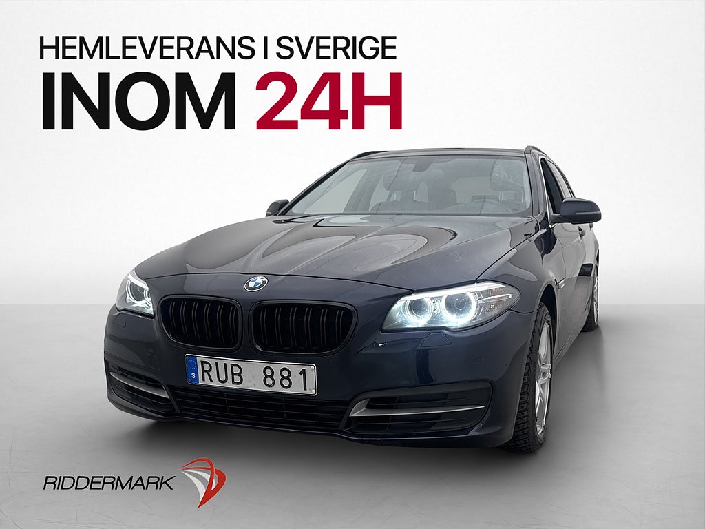 BMW 520 d 184hk xDrive Skinn Farthållare Bluetooth