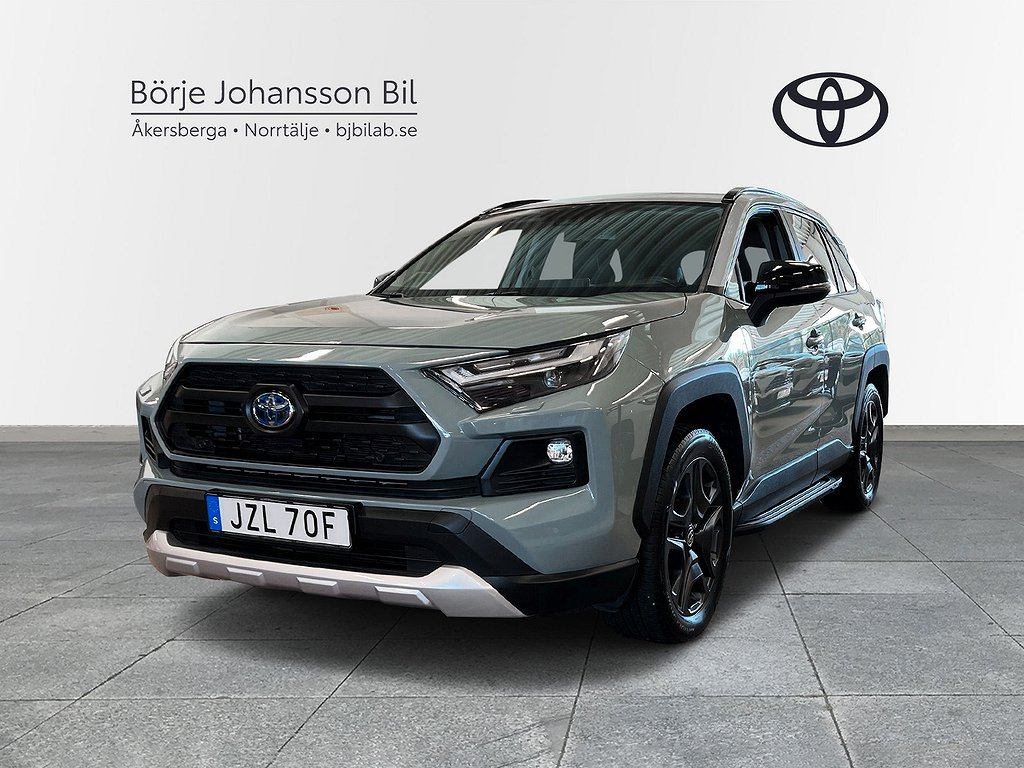 Toyota RAV4 2,5 Hybrid AWD-i Adventure JBL Drag Vhjul ingår!