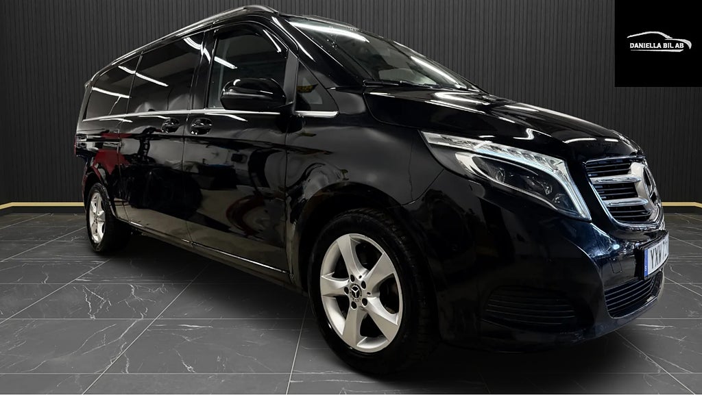 Mercedes-Benz V 250D 3.1T 7G-TRONIC PLUS AVANTGARDE 190HK SVENSKSÅLD