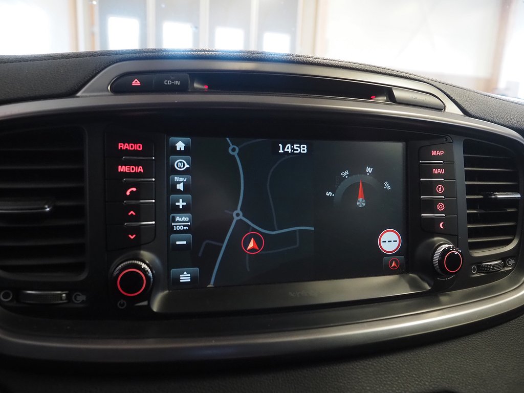 Kia Sorento 2.2 CRDi 200hk AWD 7-sits Drag Pano Navi Läder 2016