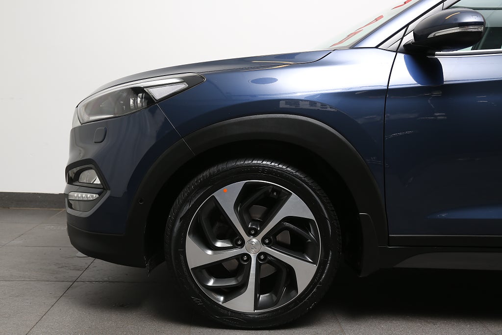 Hyundai Tucson 1,6 T-GDI 177hk Premium AWD Aut Pano Skinn Motorv Drag 2017