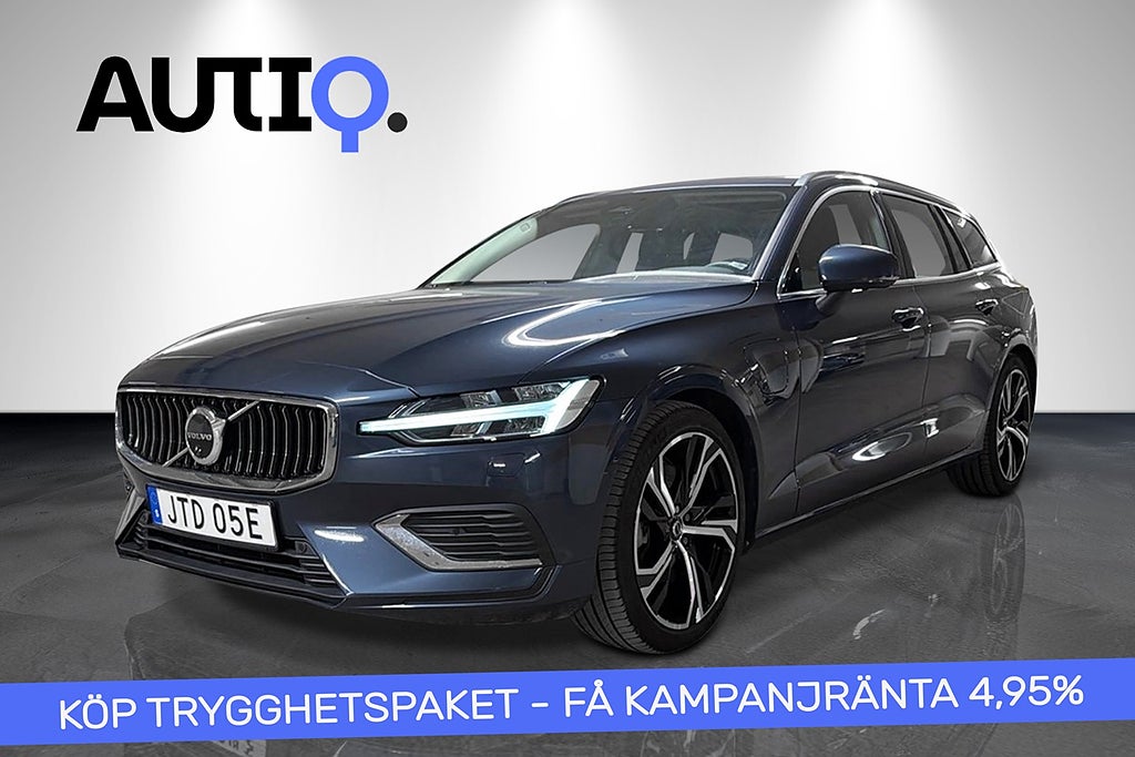 Volvo V60 Recharge T6 AWD Ultimate 350hk | MOMS | H/K | Panorama