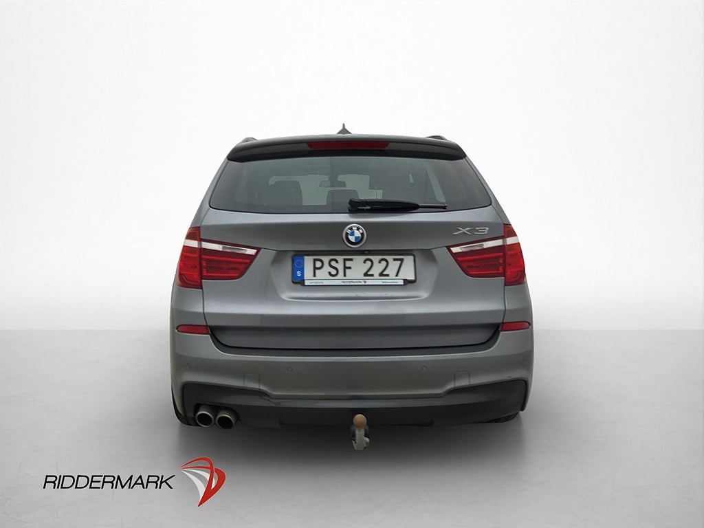 BMW X3 xDrive30d M Sport D-Värm B-Kamera Navi Drag Halvskinn