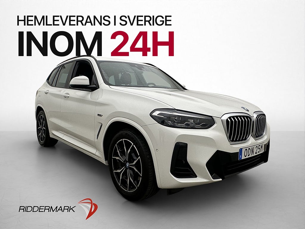 BMW X3 xDrive30e M Sport Cockpit Kamera Drag Navi Skinn