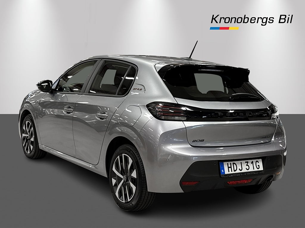 Peugeot 208 HYBRID 100HK Automat Style – bild 6