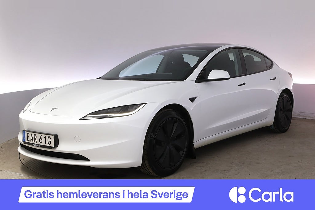 Tesla Model 3 Standard Range Highland Autopilot Pano V-hjul