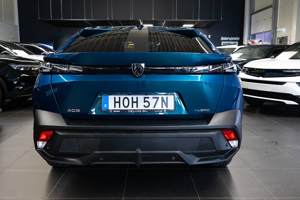 Peugeot 408 GT Plug-in Hybrid 225 hk Massage Navigation