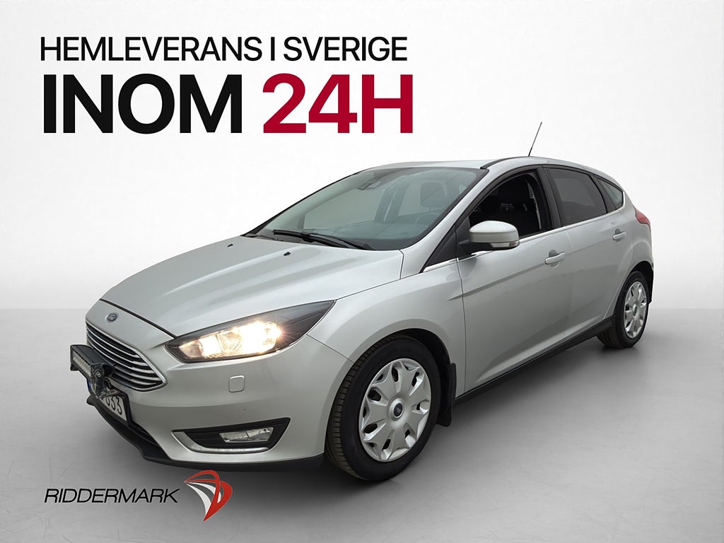Ford Focus 1.0 100hk Titanium Farthållare Kamera Bluetooth