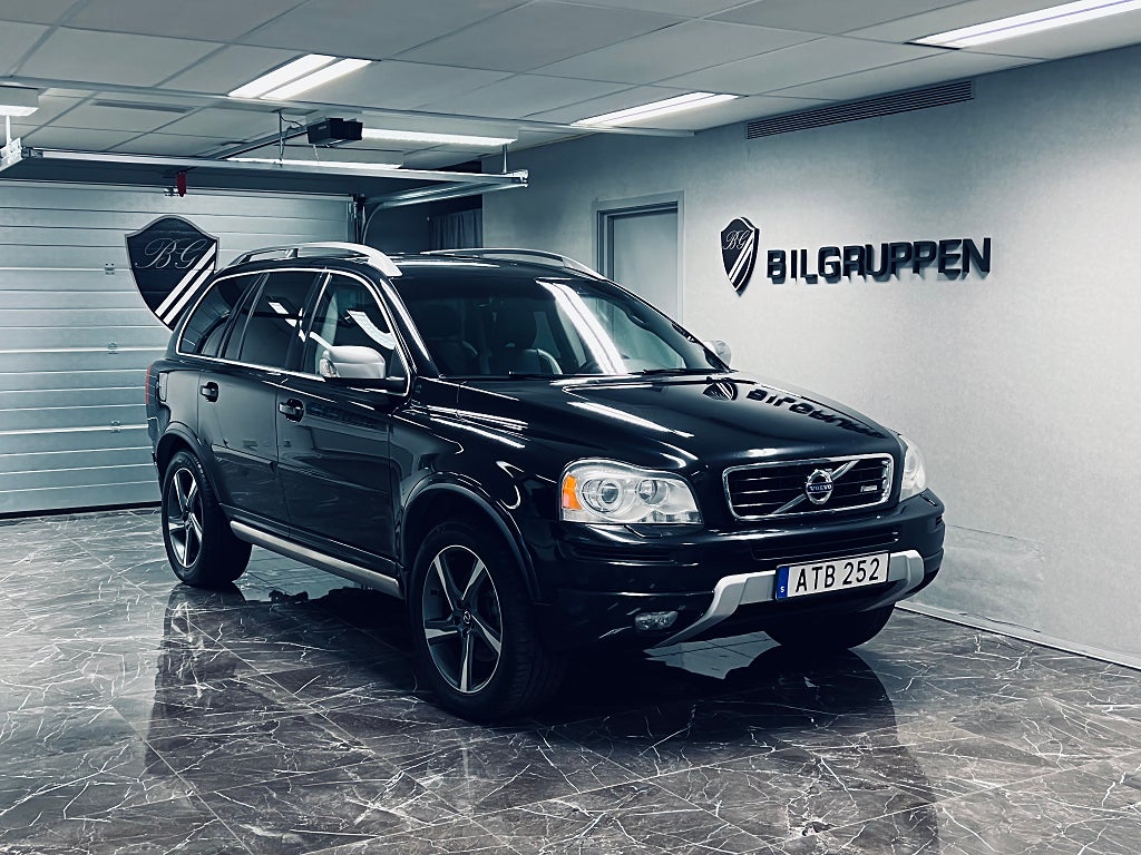 Volvo XC90 7-seater D5 AWD Geartronic R-Design|Drag|D-värmare|