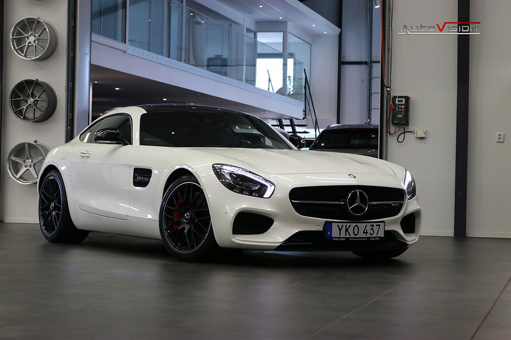 Mercedes-Benz AMG GT S 510hk AMG Dynamic Plus BURMESTER PANO 2-TONE SKAL 20"