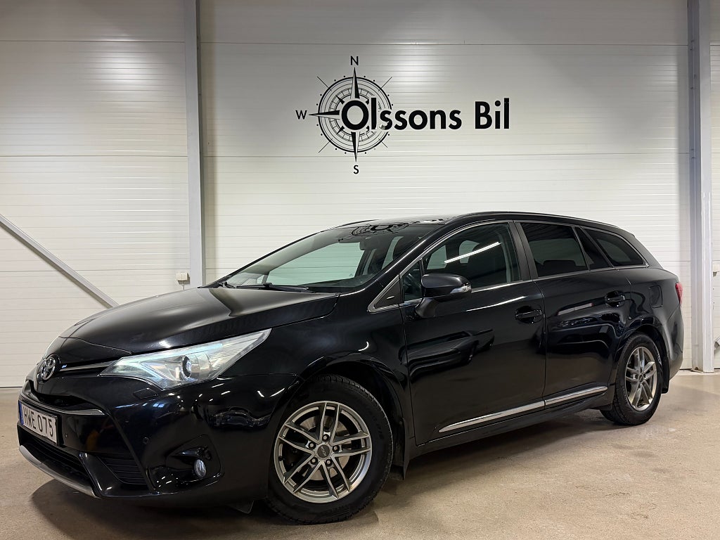 Toyota Avensis Kombi 1.8 Active Plus Drag B-kam GPS Läder