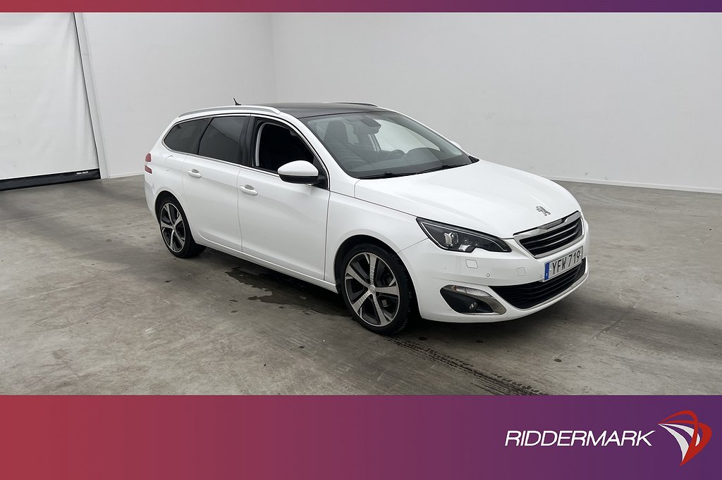 Peugeot 308 SW BlueHDI 120hk Allure Pano Kamera Navi