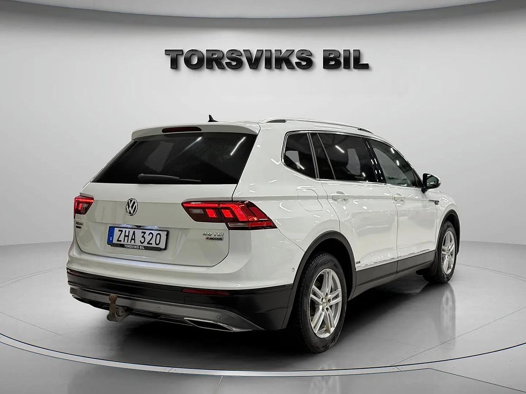 Volkswagen Tiguan Allspace 7-sätes 2.0 TSI 4Motion Base V-hjul Hemleverans - miniatyr 6