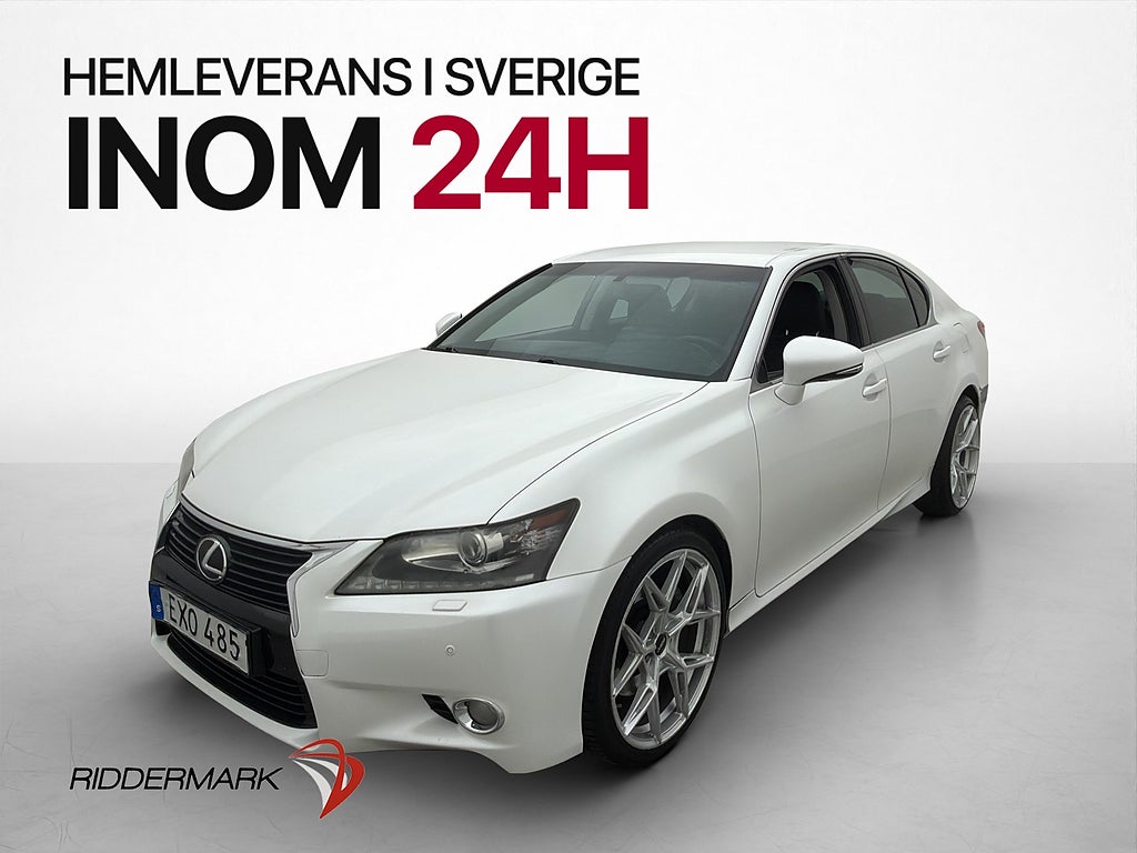 Lexus GS 250 2.5 V6 209hk Executive Skinn Kamera Elstolar