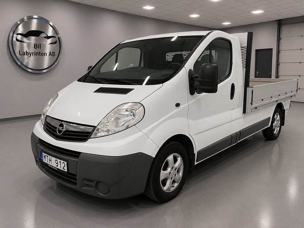 Opel Vivaro MOMSBIL / 1 ägäre / Ny besiktad /Pickup 2.0 CDTI Euro 5