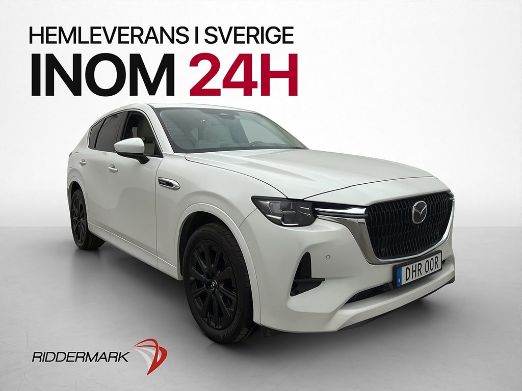 Mazda CX-60 PHEV Takumi M/K-Värm Pano 360° HUD BOSE Navi