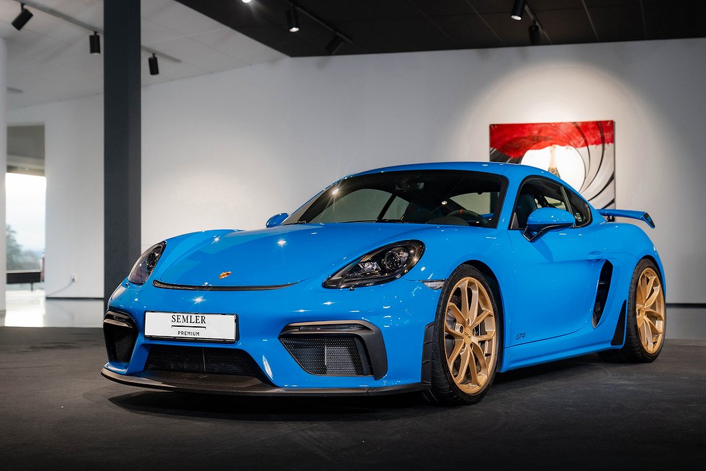 Porsche 718 Cayman GT4 / PTS Voodooblå