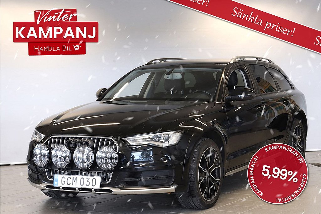 Audi A6 Allroad 3.0 V6 Quattro KAMPANJ Drag Luft SoV 218hk