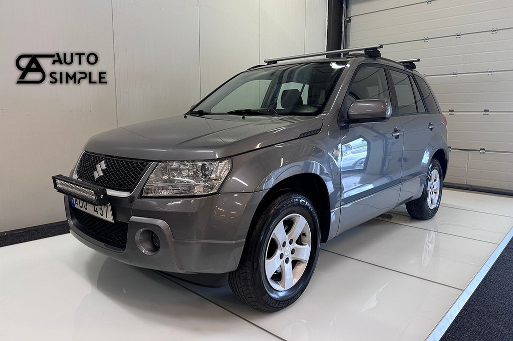 Suzuki Grand Vitara 5-dörrar 2.0 4WD NyBes B-kam Drag 140hk