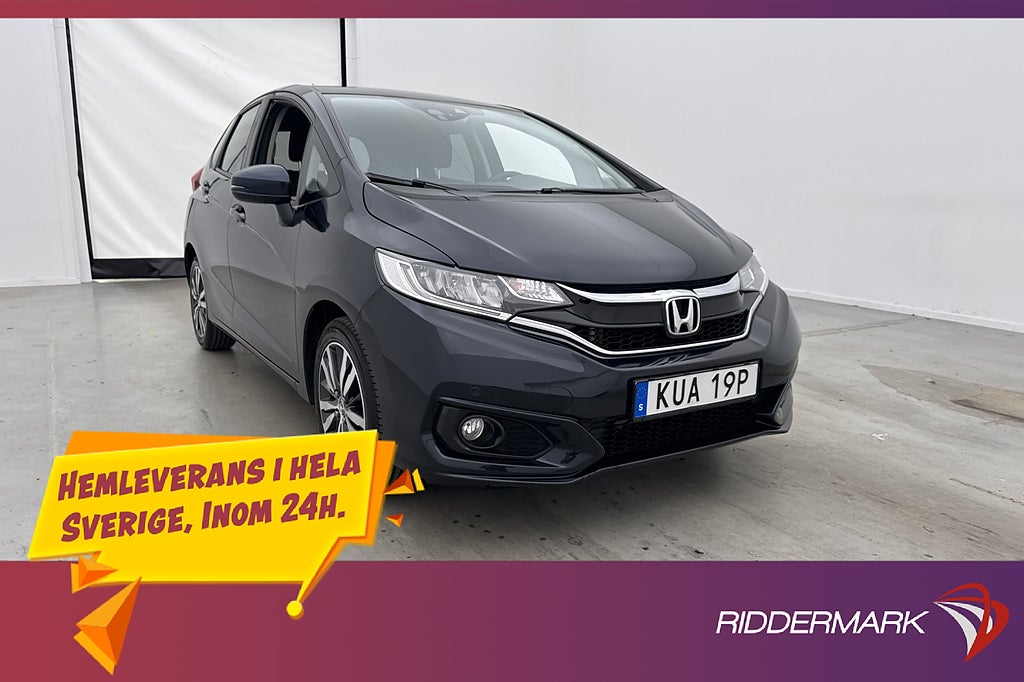 Honda Jazz 1.3 i-VTEC 102hk B-Kamera Keyless Låg-Årsskatt