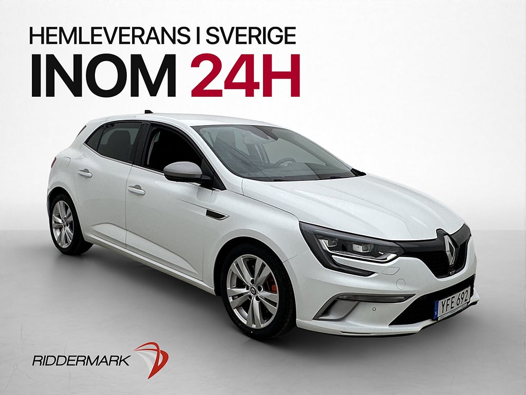 Renault Mégane GT 1.6 TCe 2105hk BOSE Kamera 0,6l/mil