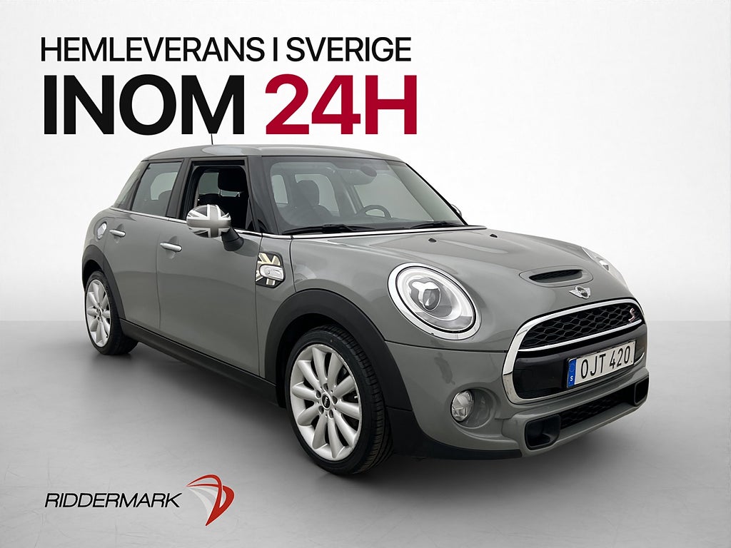 MINI Cooper S Automatisk 192hk Chili Navi Halvskinn