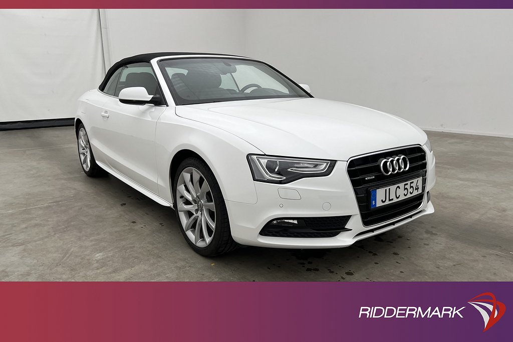 Audi A5 Cabriolet 2.0 TFSI Quattro 225hk Comfo 4,95% Ränta