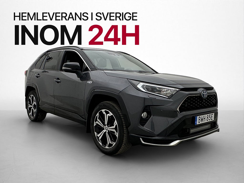 Toyota RAV4 Plug-in Hybrid Värmare 360° Pano JBL HuD Drag