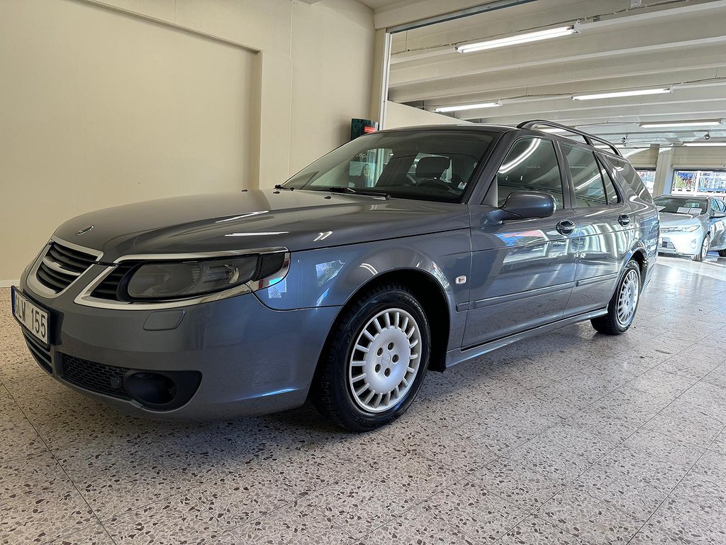 Saab 9-5 SportCombi 2.0T Linear 150hk, En ägare/Värmare/Dra