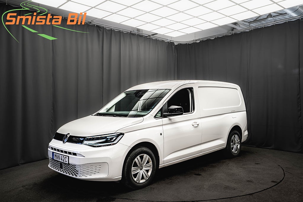 Volkswagen Caddy Maxi TDI LÅGMIL D-VÄRMARE DRAG LACKERAD INREDNING MOMS