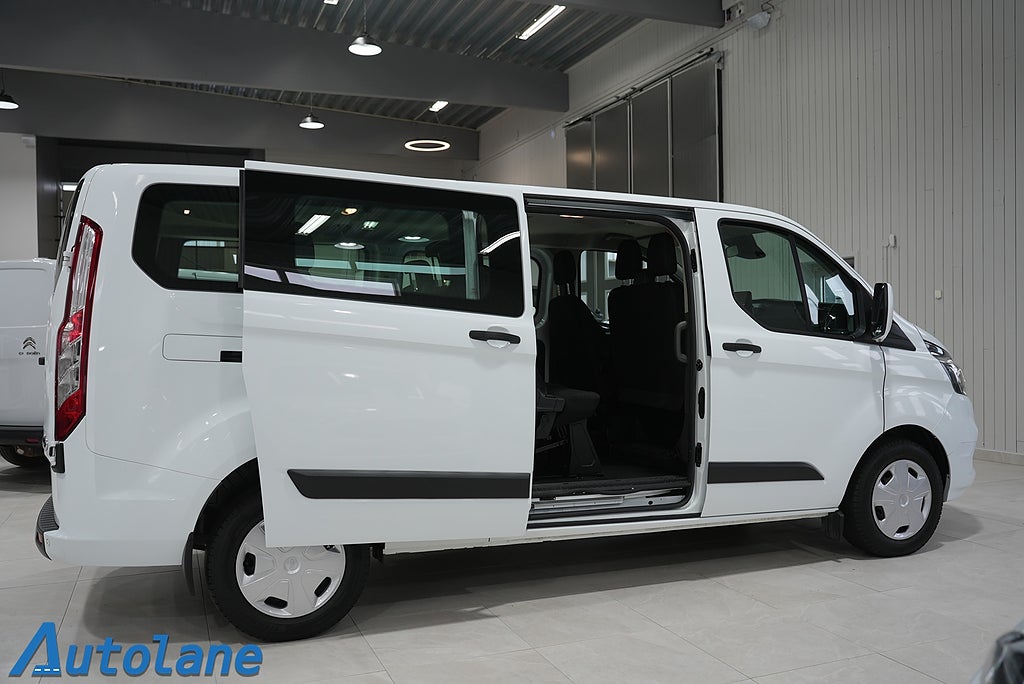 Ford Transit Custom 320 Kombi 2.0 EcoBlue Värmare,Kamera, 9-Sits
