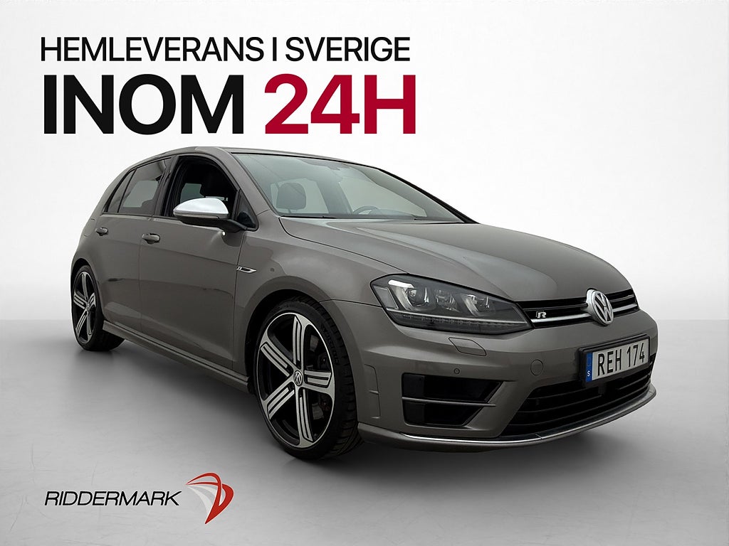 Volkswagen Golf R 2.0 TSI 4M 300hk Taklucka Dynaudio Skinn