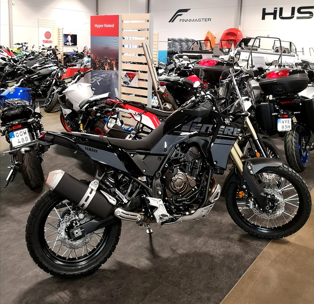 Yamaha Tenere 700 ABS SVART  1 KVAR