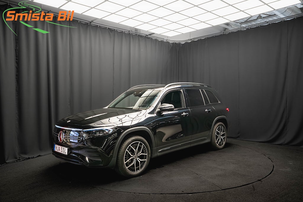 Mercedes-Benz EQB 300 4M AMG NIGHT 7-sits KAMERA DISTRONIC+ 1-ÄGARE