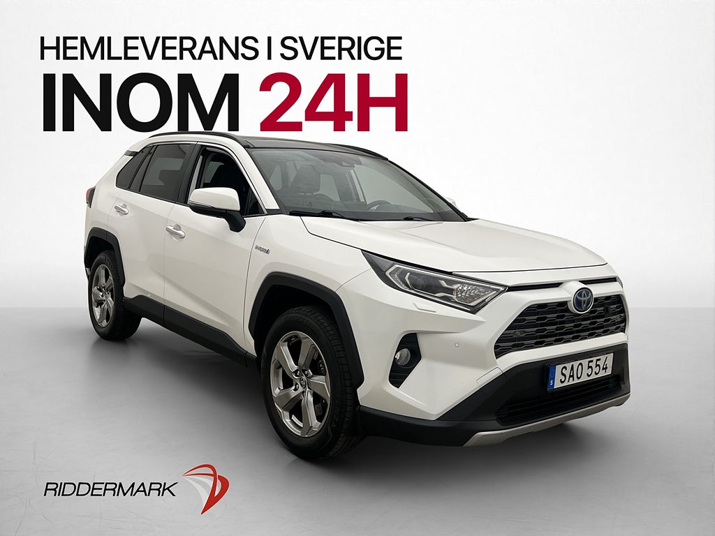 Toyota RAV4 Hybrid 222hk Executive Pano Värmare Drag Kamera